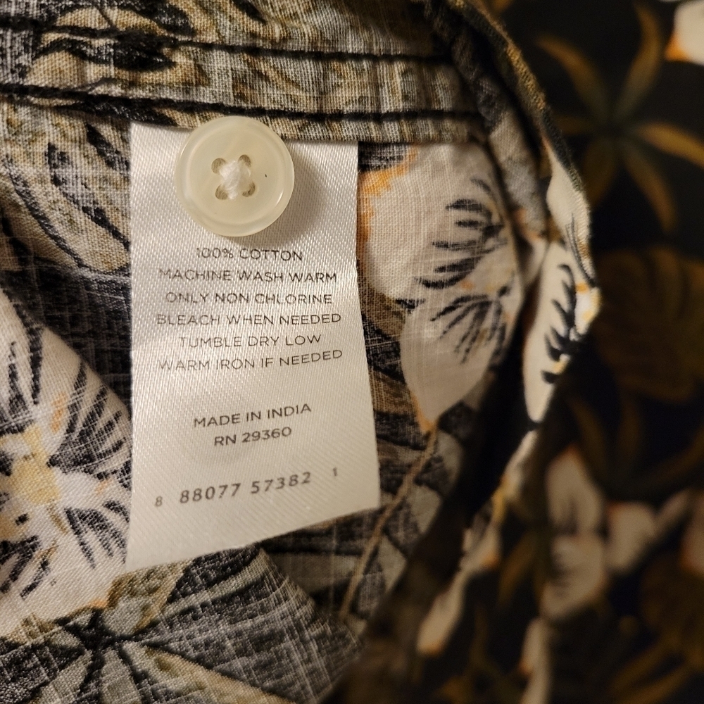 Dip 100% Cotton Tropical Floral Hawaiian Shirt - Picture 9 of 10